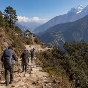 The Hard Way to Everest: The Trail Below Lukla