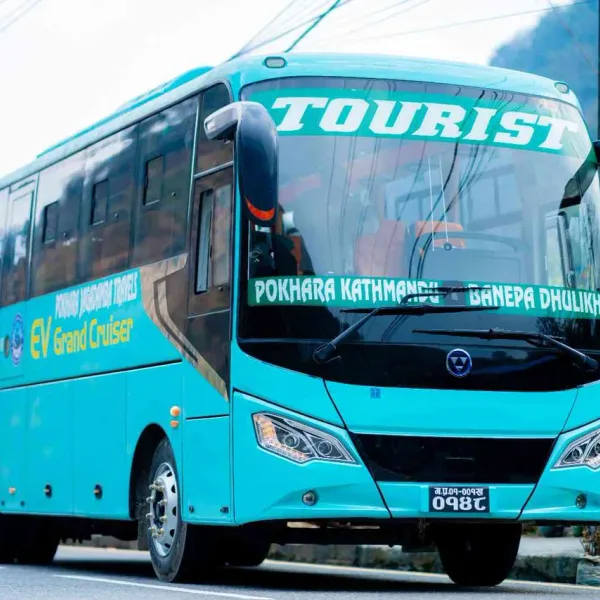 My Kathmandu to Pokhara Ride on Nepal’s EV Tourist Bus