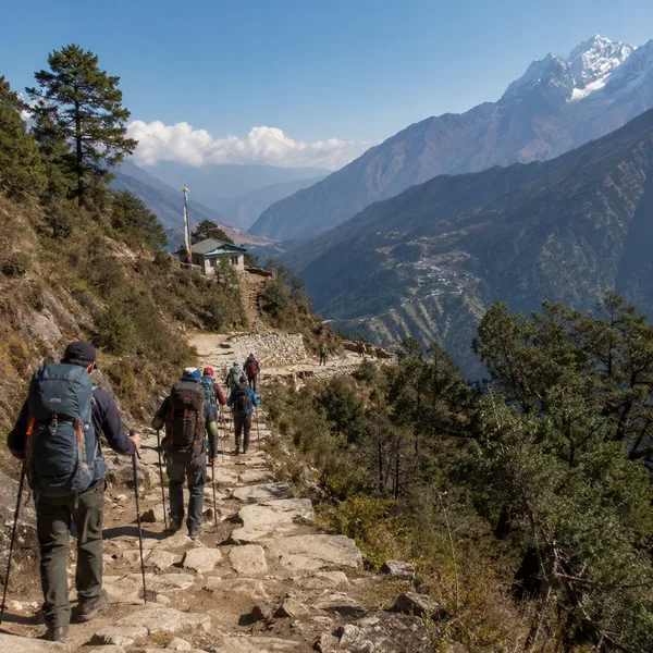 The Hard Way to Everest: The Trail Below Lukla